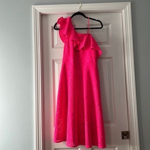 Lilly Pulitzer hot pink dress